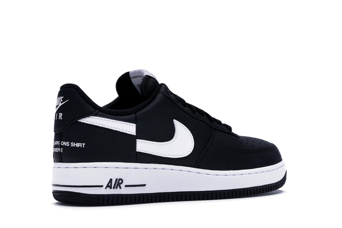 Nike Air Force 1 Low Supreme X Comme Des Garcons 2021 Ar7623 001 Nike Air Force 1 Low Supreme X Comme