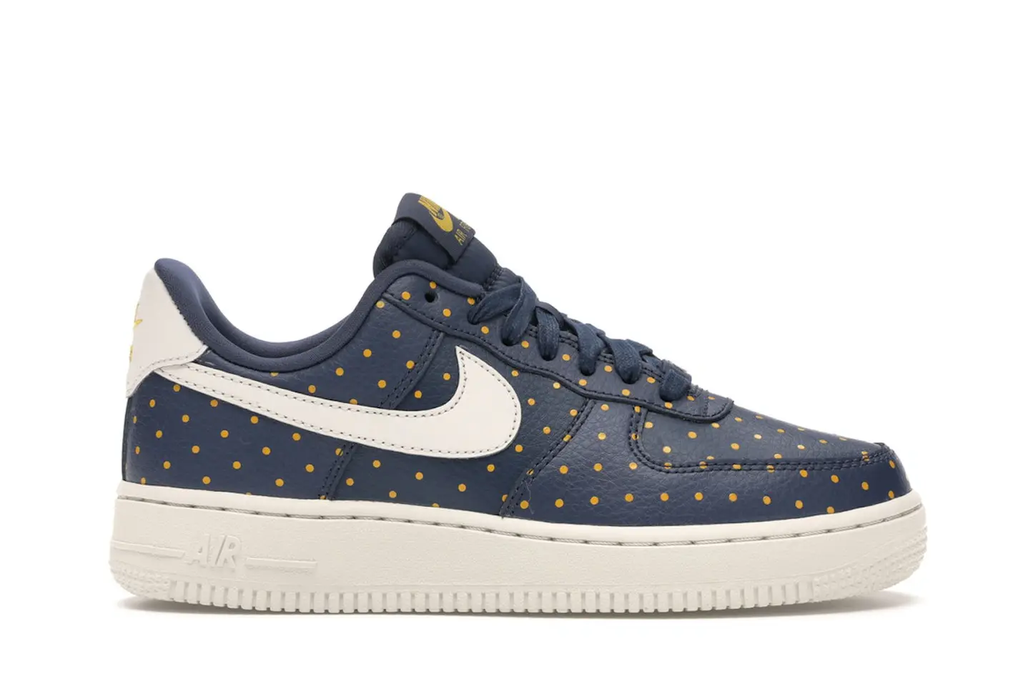 Nike Air Force 1 Low Thunder Blue Yellow Ochre (Women's) - AT5019-400 - US
