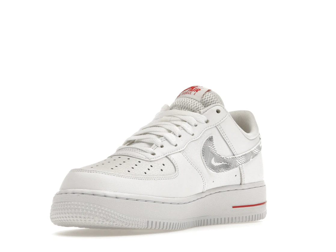 Nike Air Force 1 Low Topography Pack White University Red