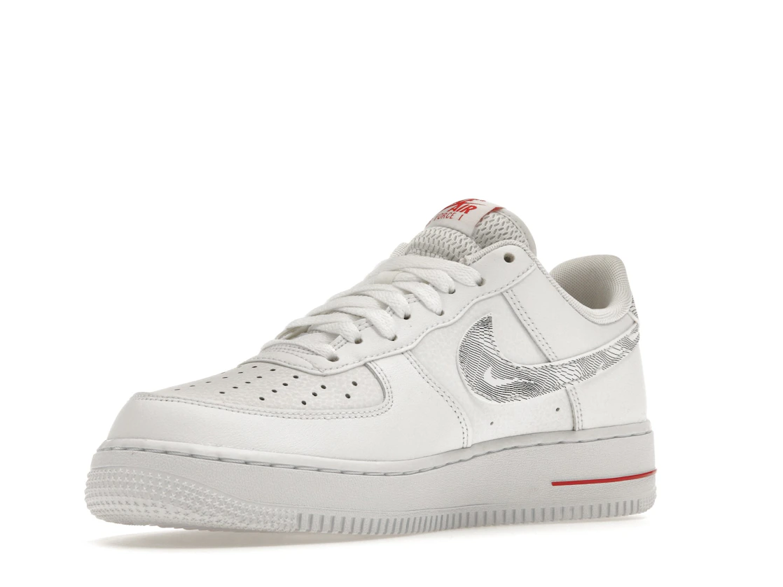 Nike Air Force 1 Low Topography Pack White University Red