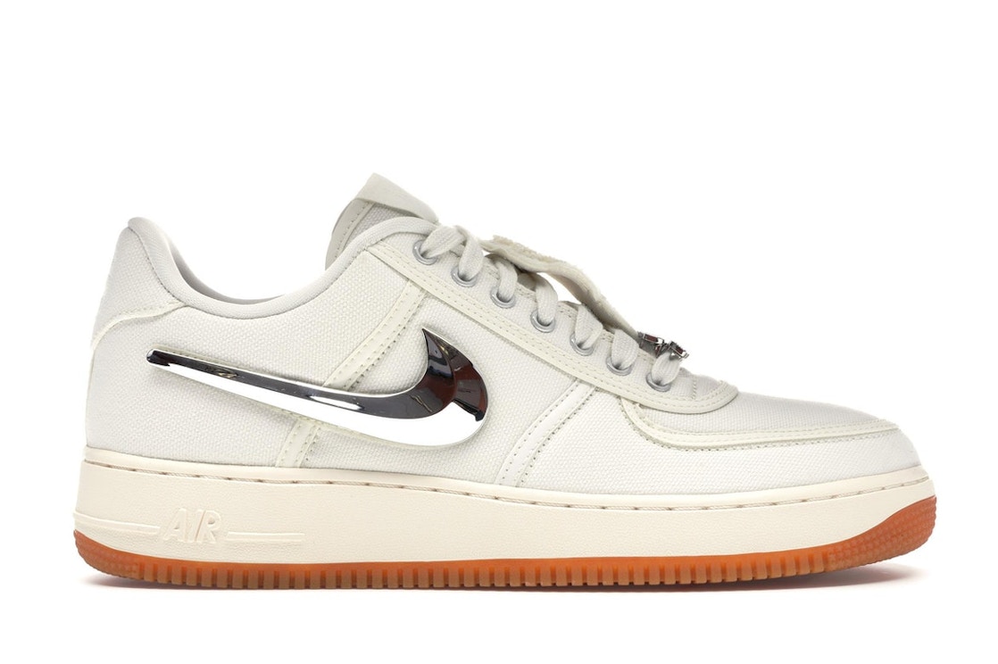 Nike Air Force 1 Low Travis Scott Sail Aq4211 101 Nike Air Force 1 Low Travis Scott Sail Aq4211 101