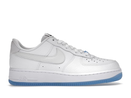 Metallic Mini Swooshes Return On The Nike Air Force 1 Low “Hydrogen Blue”
