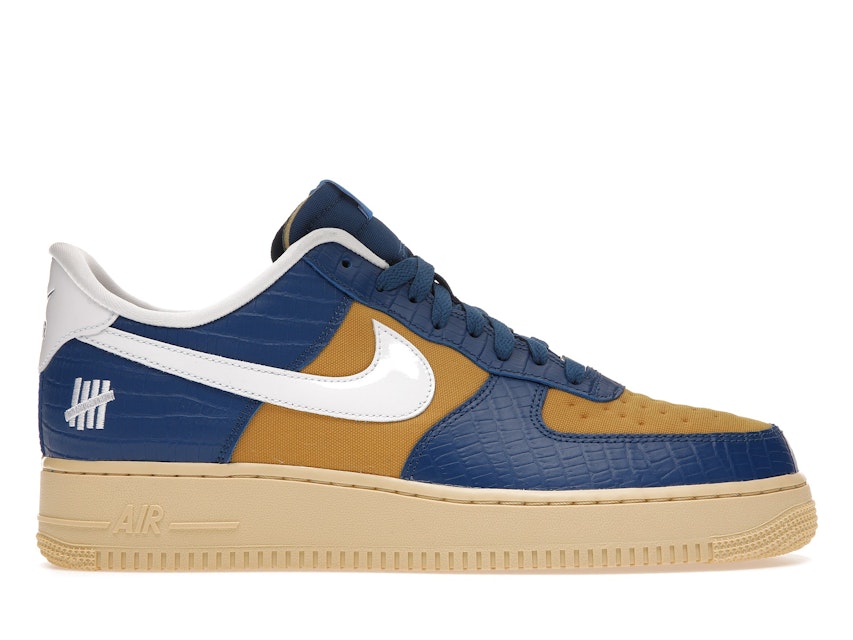 Naturaleza Preludio Compadecerse Nike Air Force 1 Low SP Undefeated 5 On It Blue Yellow Croc Hombre -  DM8462-400 - ES