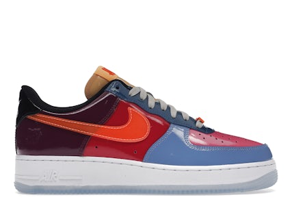 Nike Air Force Low SP Undefeated Multi-Patent Total Orange Men's