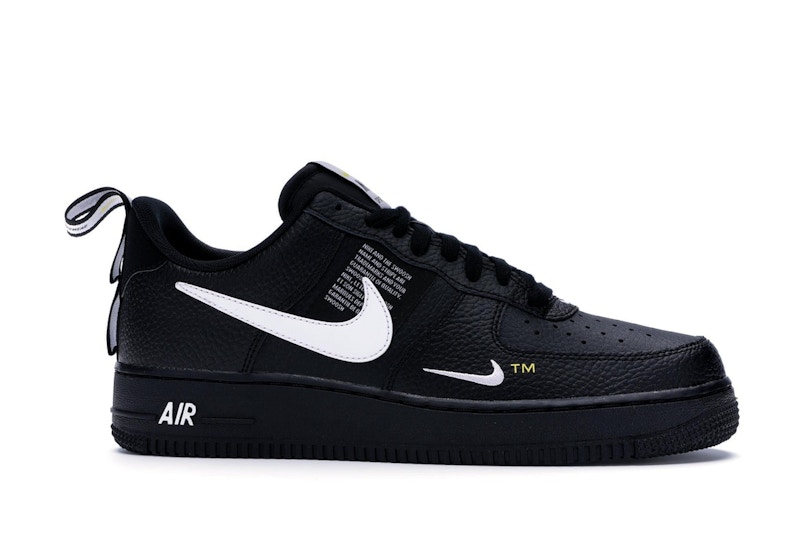 Nike Air Force 1 Low Utility Black White Nike Air Force 1 Low Utility Black White