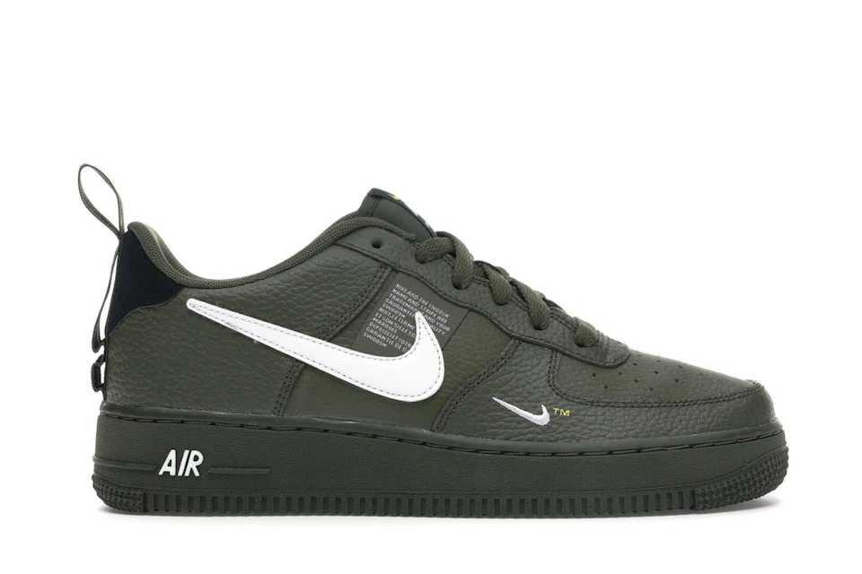Nike Air Force 1 Low Utility Olive Canvas (GS) - AR1708-300