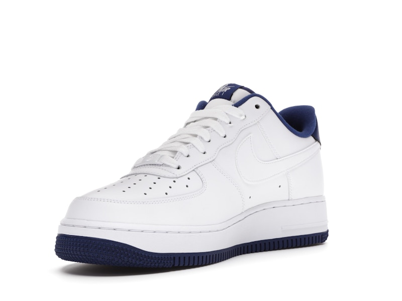 Air force 1 low white deep royal blue clearance