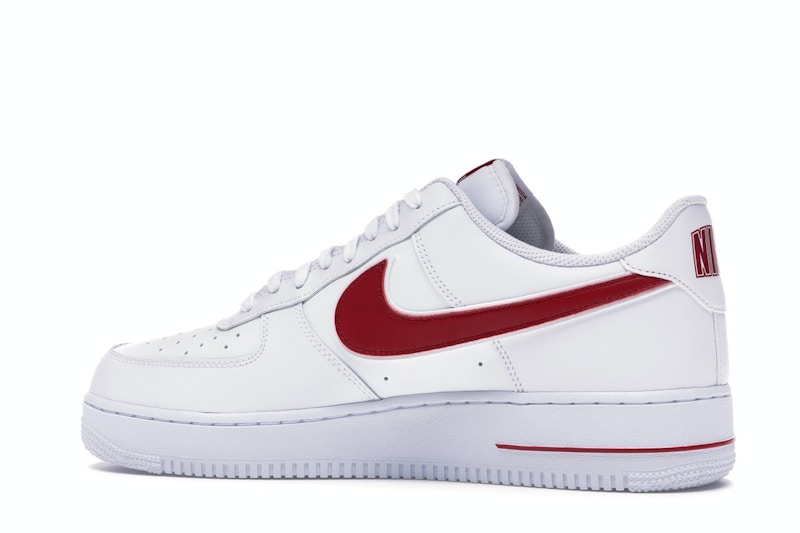 Nike air force 1 dunkelrot clearance
