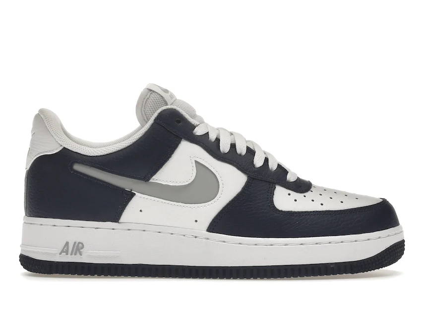 Nike Air Force 1 Low White Navy Grey 0