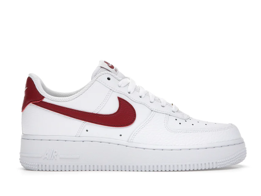 Nike Air Force 1 Low White Team Red 0