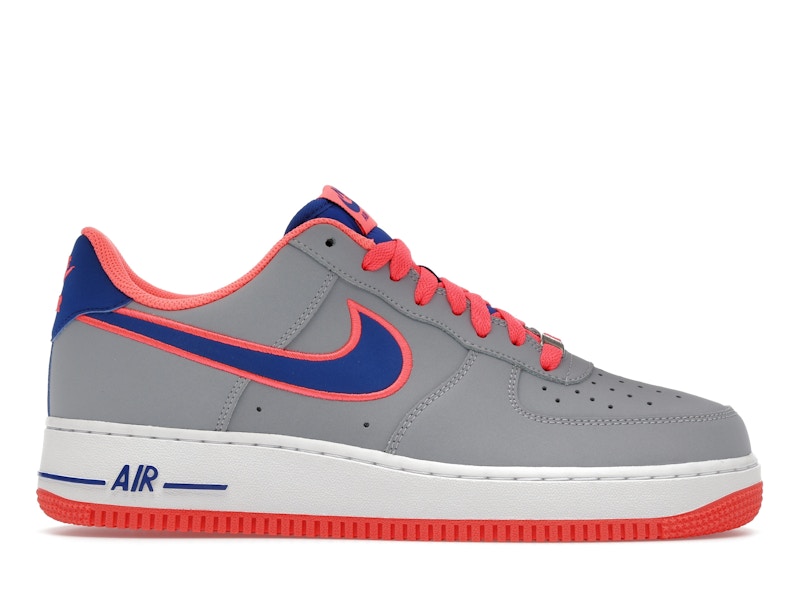 Nike Air Force 1 Low Wolf Grey Game Royal Men's - 488298-013 - US