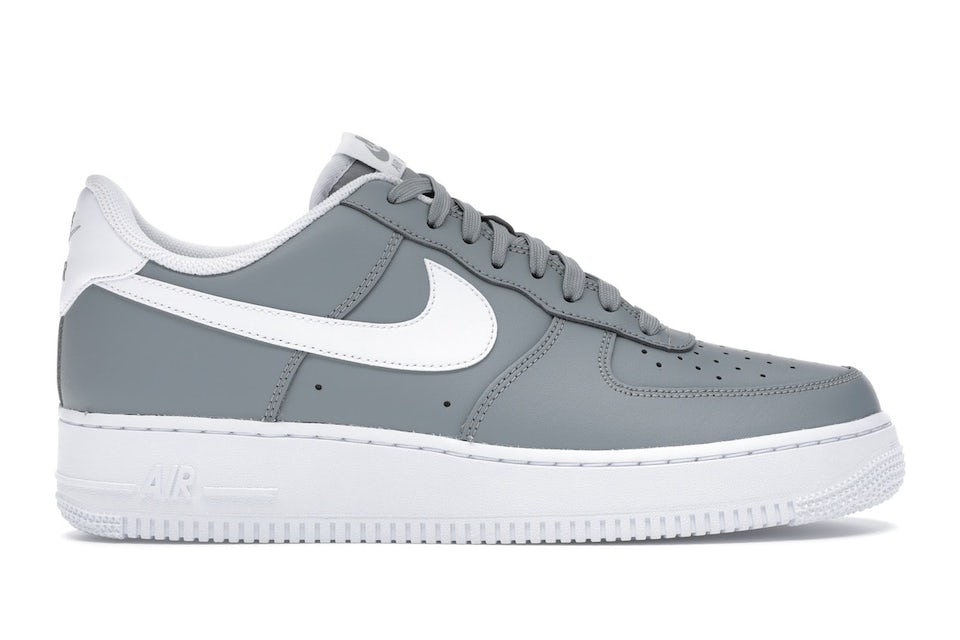 Men's shoes Nike Air Force 1 Black/ Wolf Grey - White