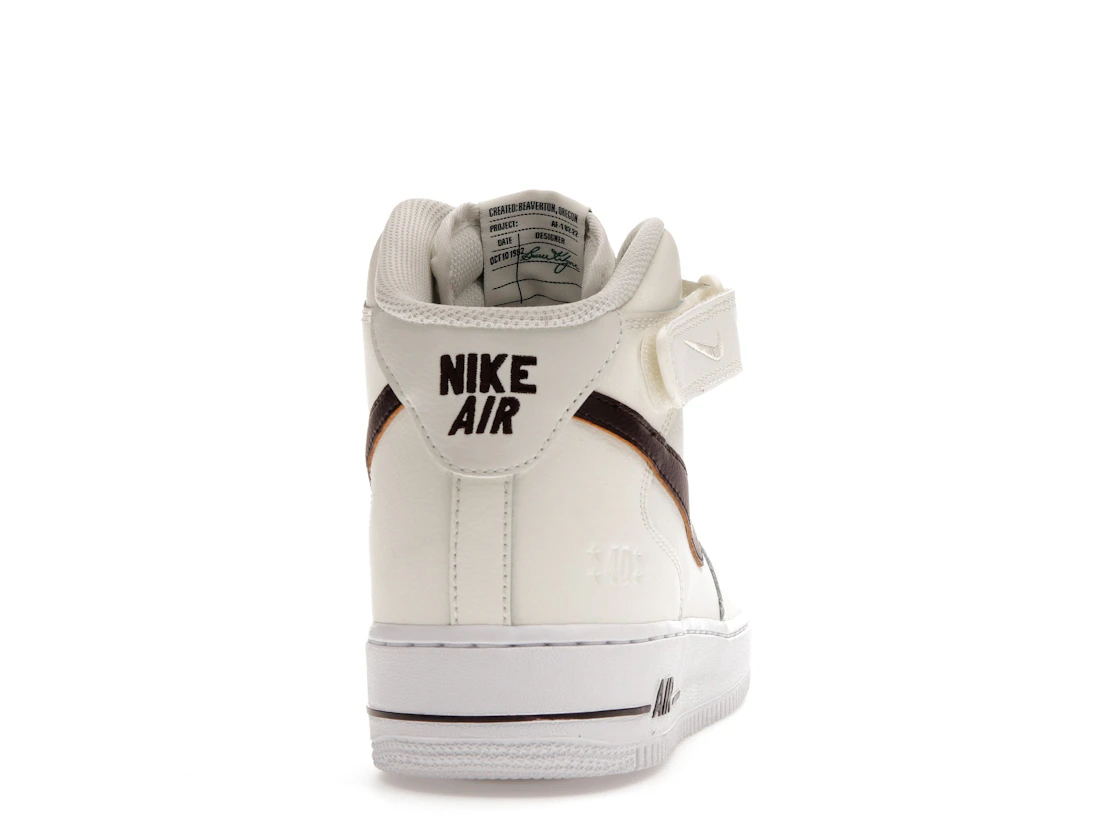 Nike Air Force 1 Mid '07 LV8 40th Anniversary Sail Brown Basalt