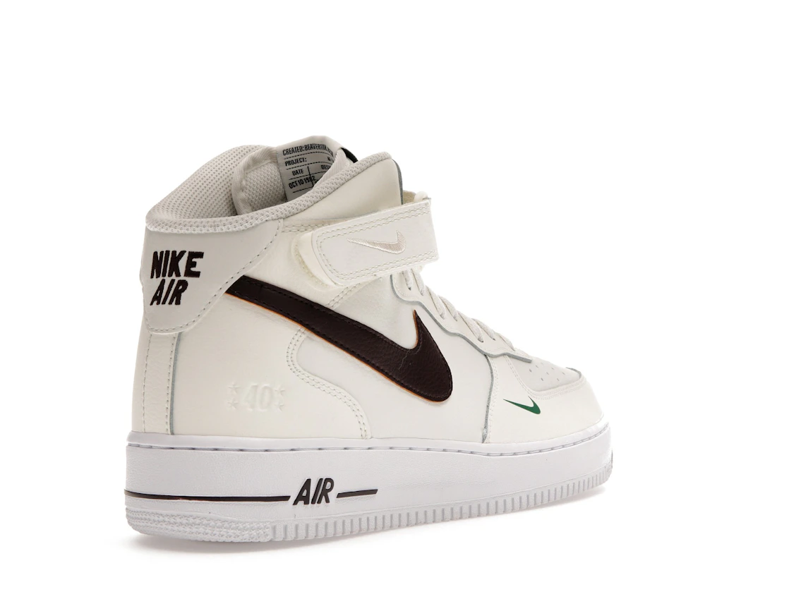 Nike Air Force 1 Mid '07 LV8 40th Anniversary Sail Brown Basalt