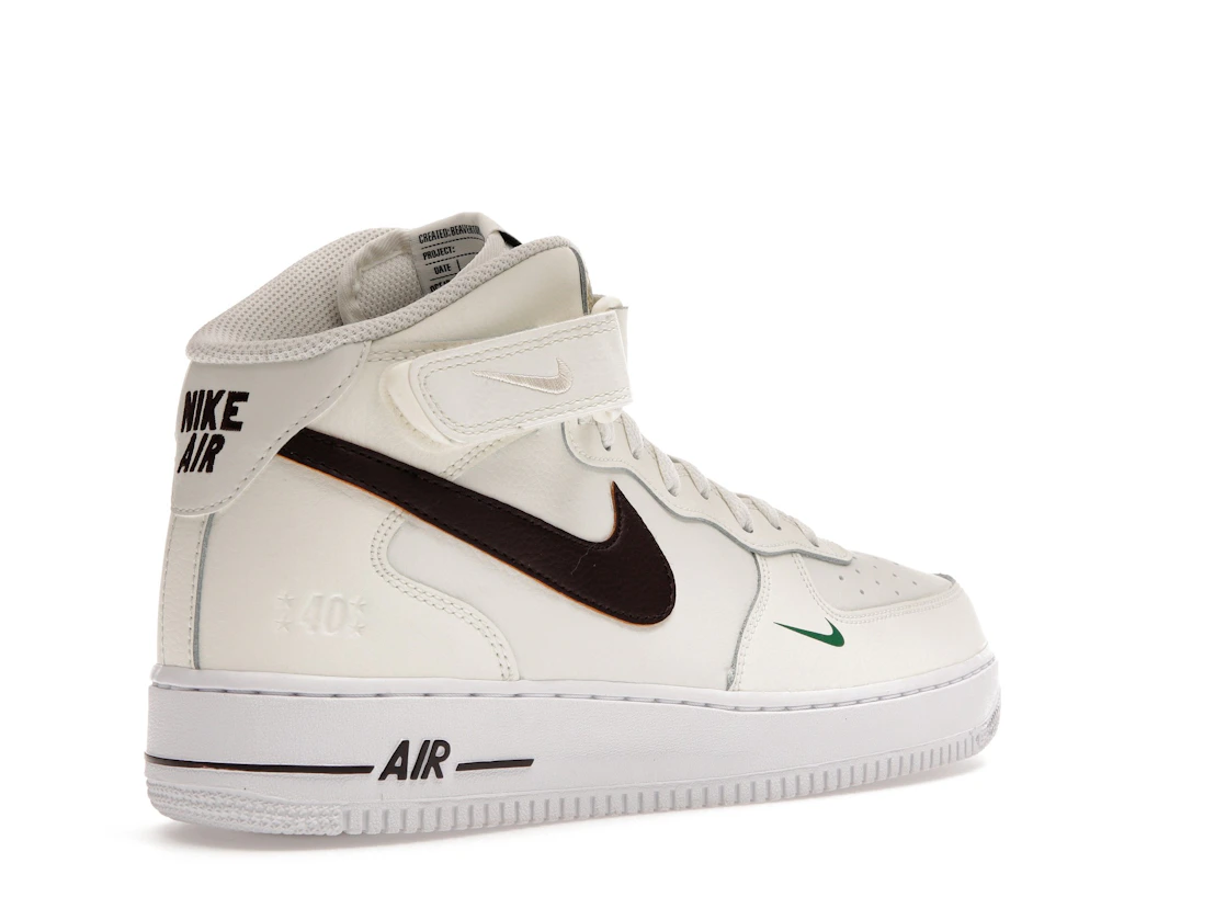 Nike Air Force 1 Mid '07 LV8 40th Anniversary Sail Brown Basalt