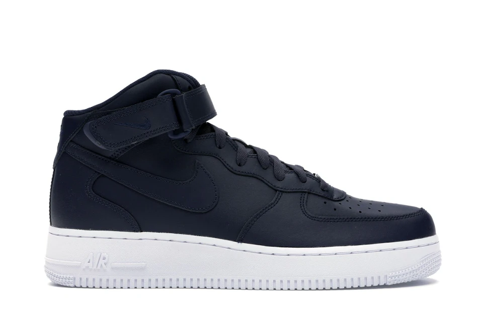 Nike Air Force 1 Mid '07 Obsidian White 0