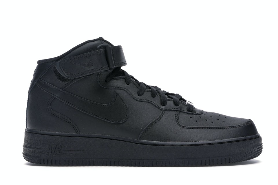 Nike Air Force 1 Mid '07 Men's Shoe Size 9 (Black)