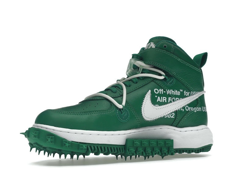 Nike Air Force 1 Mid Off-White Pine Green