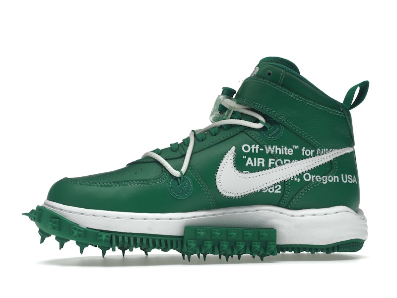 Nike Air Force 1 Mid Off-White Pine Green