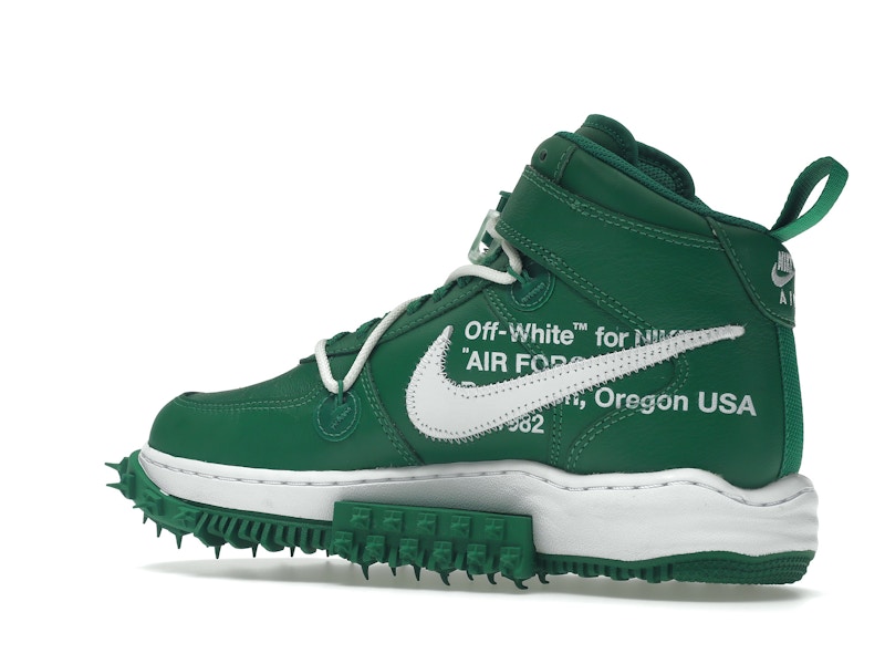 Nike Air Force 1 Mid Off-White Pine Green