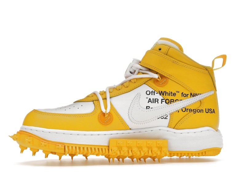 Nike Air Force 1 Mid SP Off-White Varsity Maize