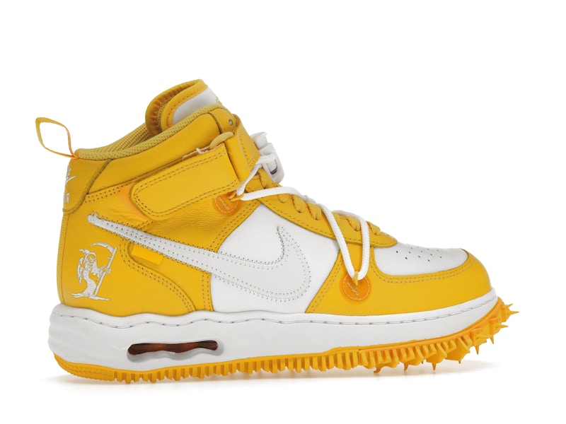 Nike Air Force 1 Mid SP Off-White Varsity Maize