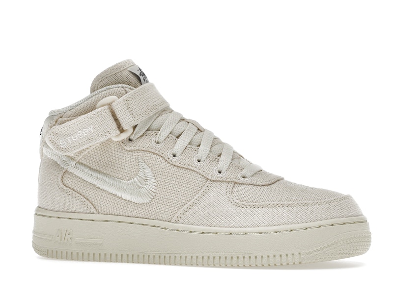 Nike Air Force 1 Mid Stussy Fossil