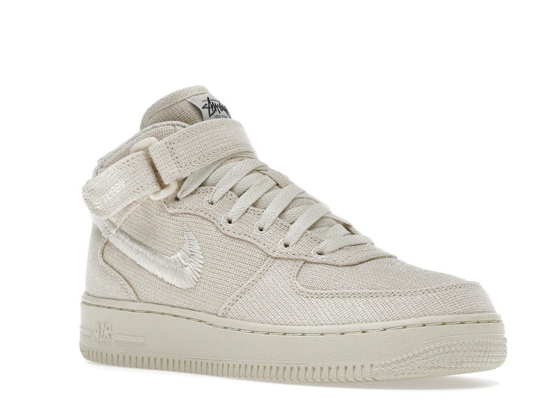 Nike Air Force 1 Mid Stussy Fossil