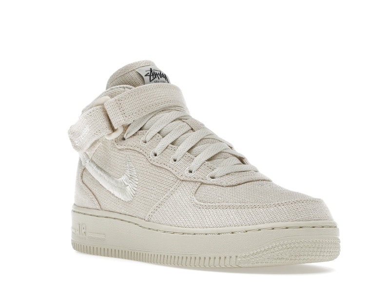 Nike Air Force 1 Mid Stussy Fossil