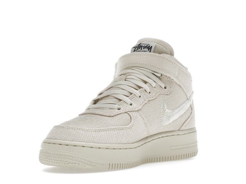 Nike Air Force 1 Mid Stussy Fossil