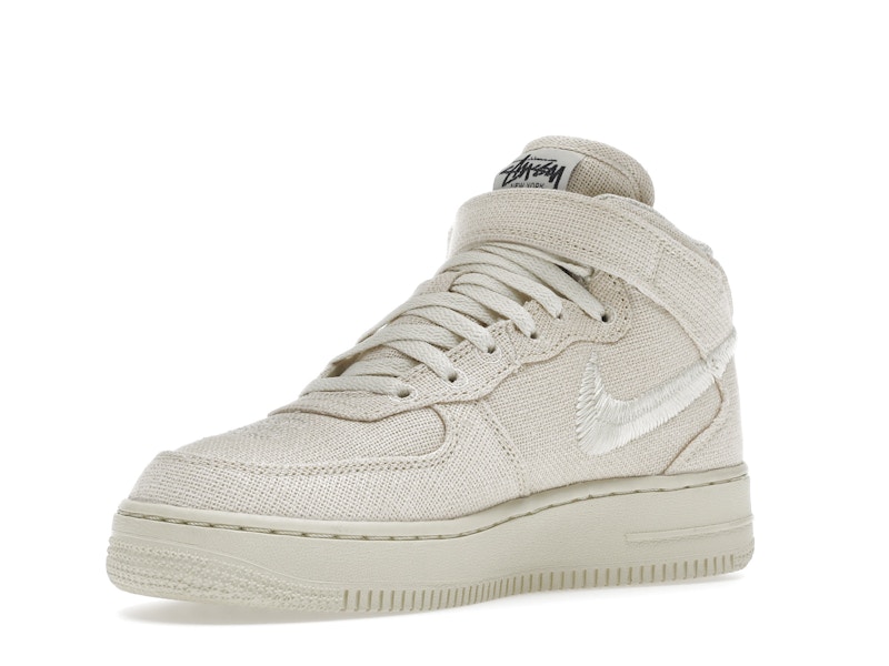 Nike Air Force 1 Mid Stussy Fossil