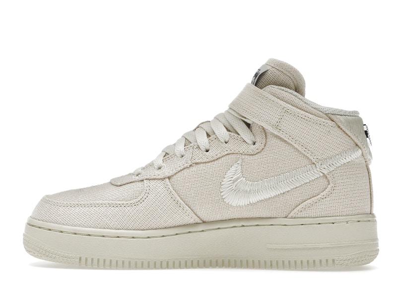Nike Air Force 1 Mid Stussy Fossil
