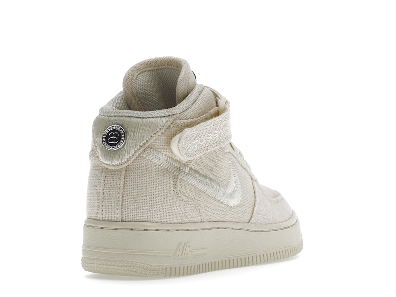 Nike Air Force 1 Mid Stussy Fossil