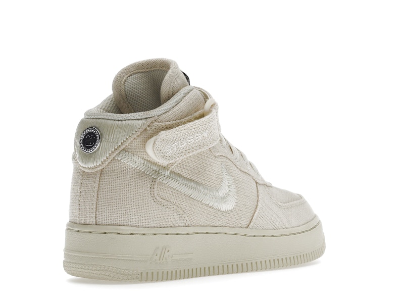 Nike Air Force 1 Mid Stussy Fossil