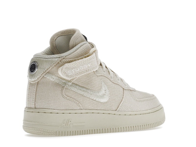 Nike Air Force 1 Mid Stussy Fossil