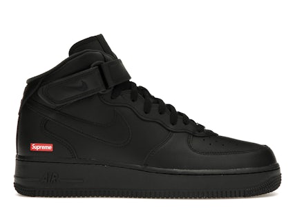 Nike Air Force Mid Supreme Black Men's FZ8784-001 US