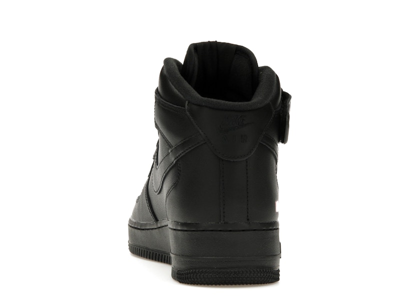 Nike Air Force 1 Mid Supreme Black