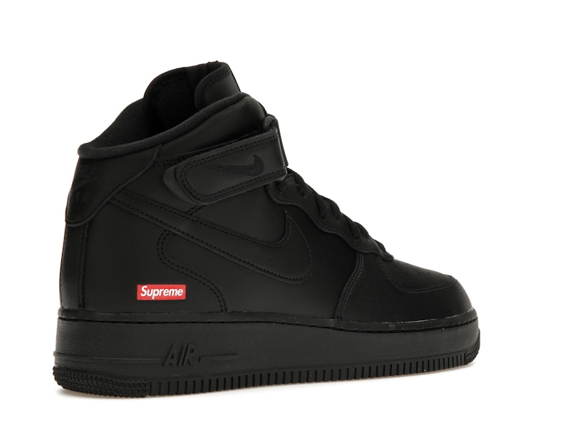 Nike Air Force 1 Mid Supreme Black
