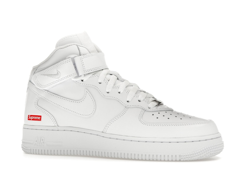 Nike Air Force 1 Mid Supreme White