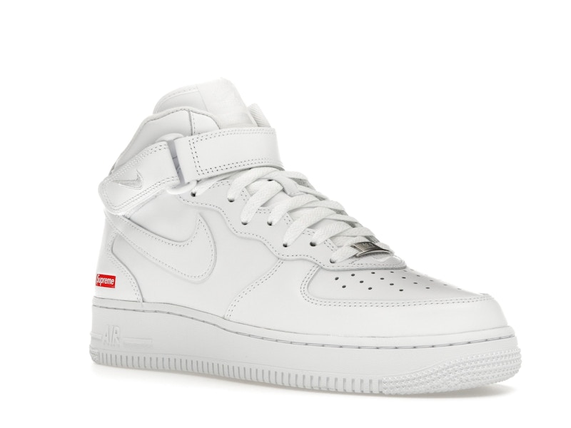 Nike Air Force 1 Mid Supreme White