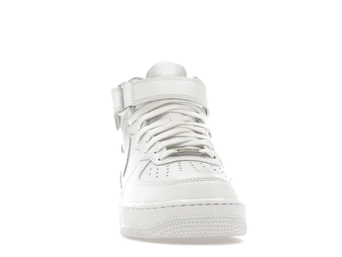 Nike Air Force 1 Mid Triple White (Women's)