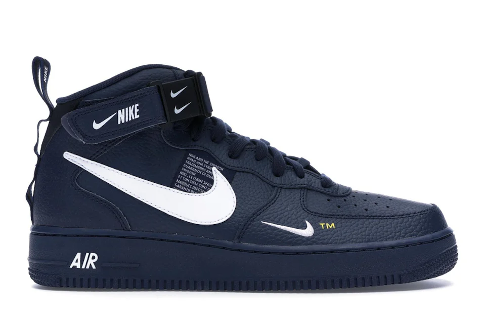 Nike Air Force 1 Mid Utility Obsidian Men's - 804609-403 - US