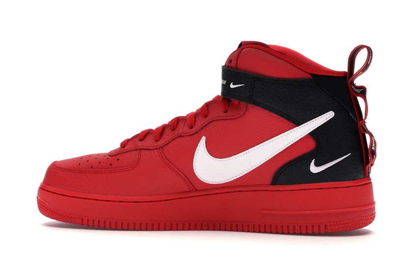 Air force 1 utility red high clearance