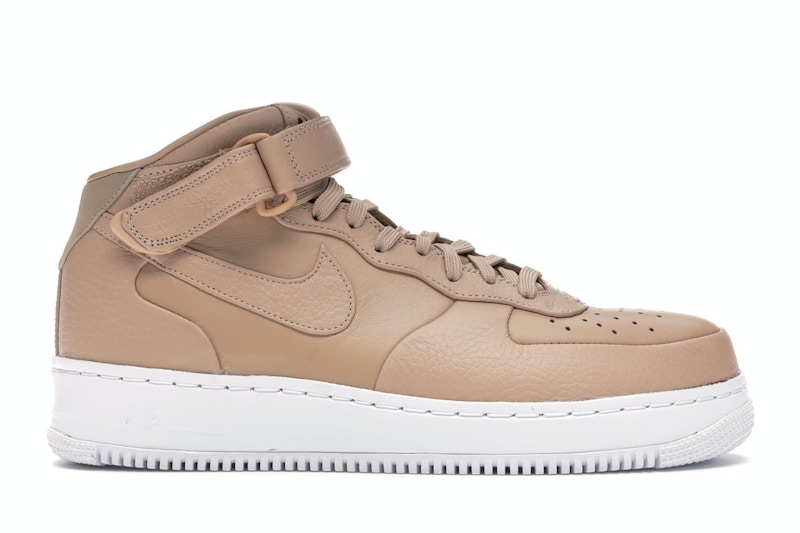 Tan air discount force ones