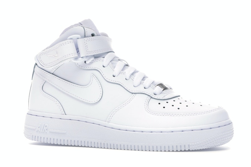 Nike Air Force 1 Mid White (GS)