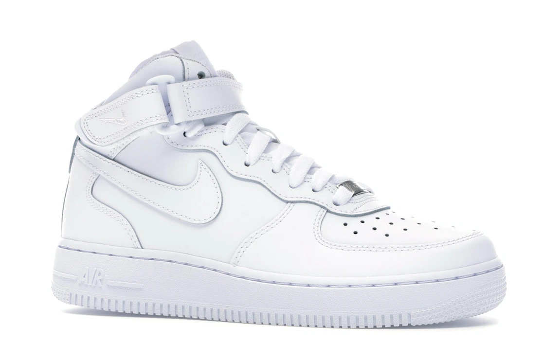 Nike Air Force 1 Mid White (GS)