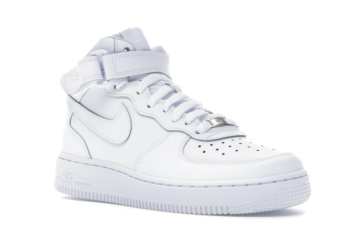 Nike Air Force 1 Mid White (GS)