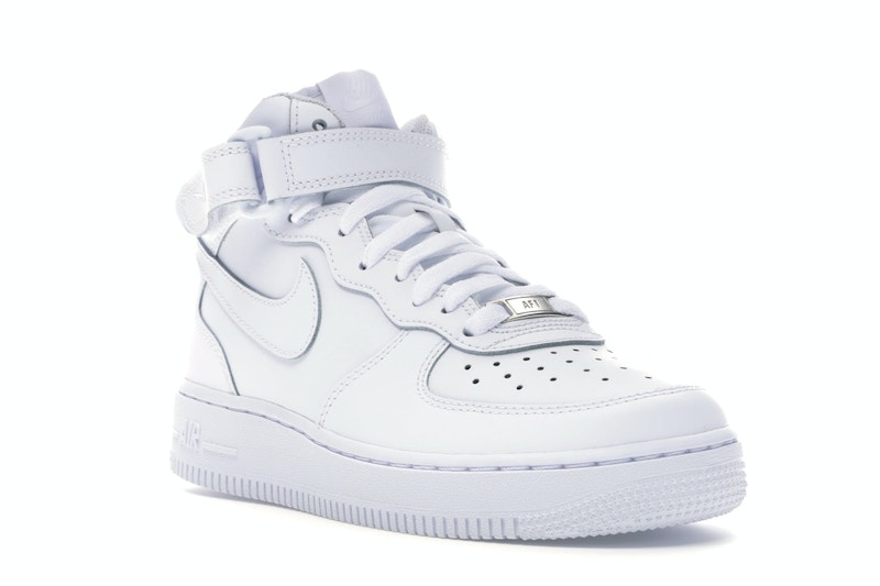 Nike Air Force 1 Mid White (GS)