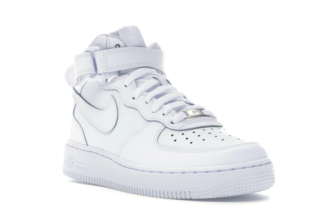 Nike Air Force 1 Mid White (GS)