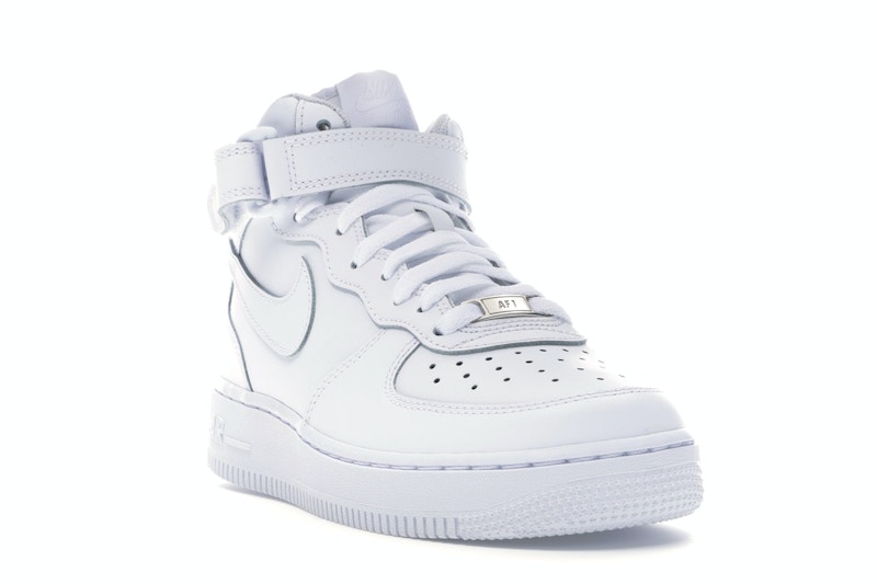 Nike Air Force 1 Mid White (GS)